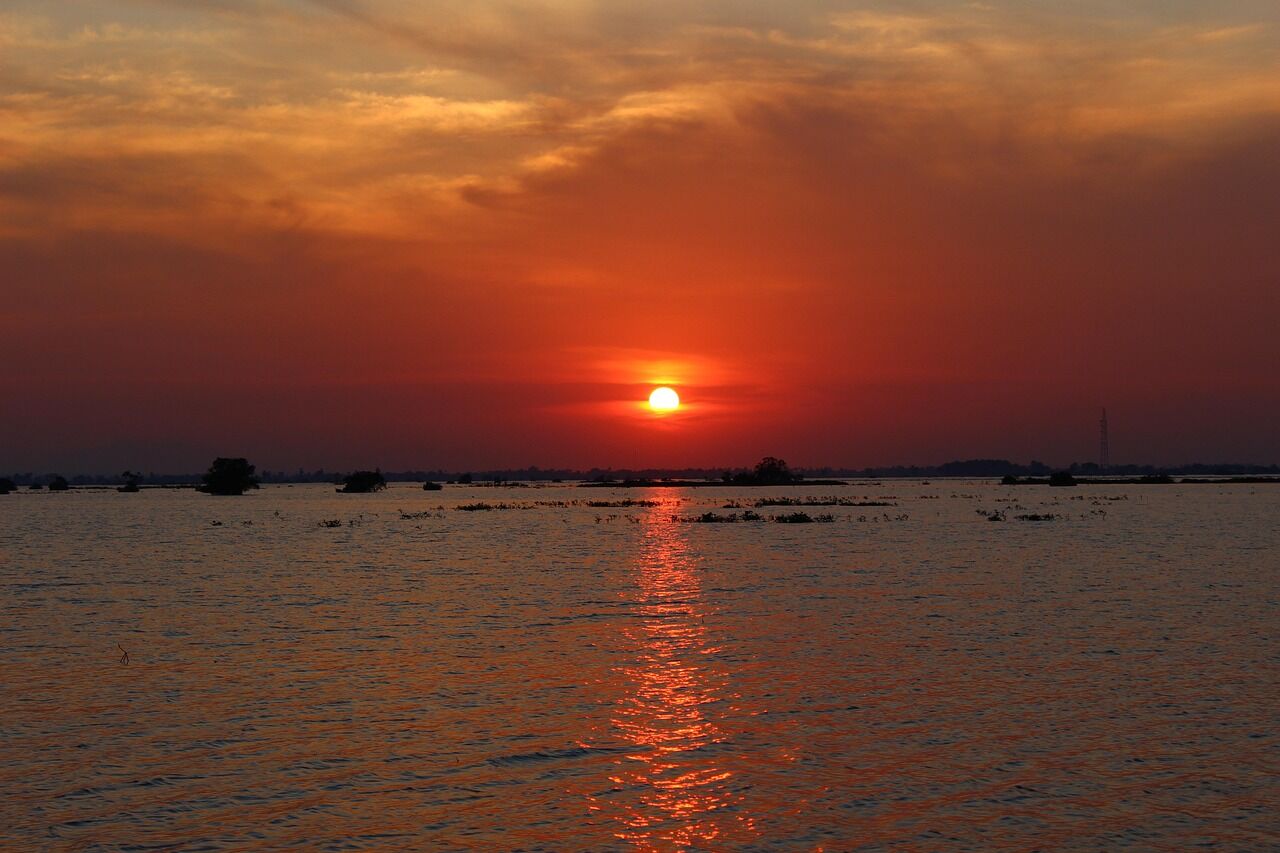 End your day in golden light